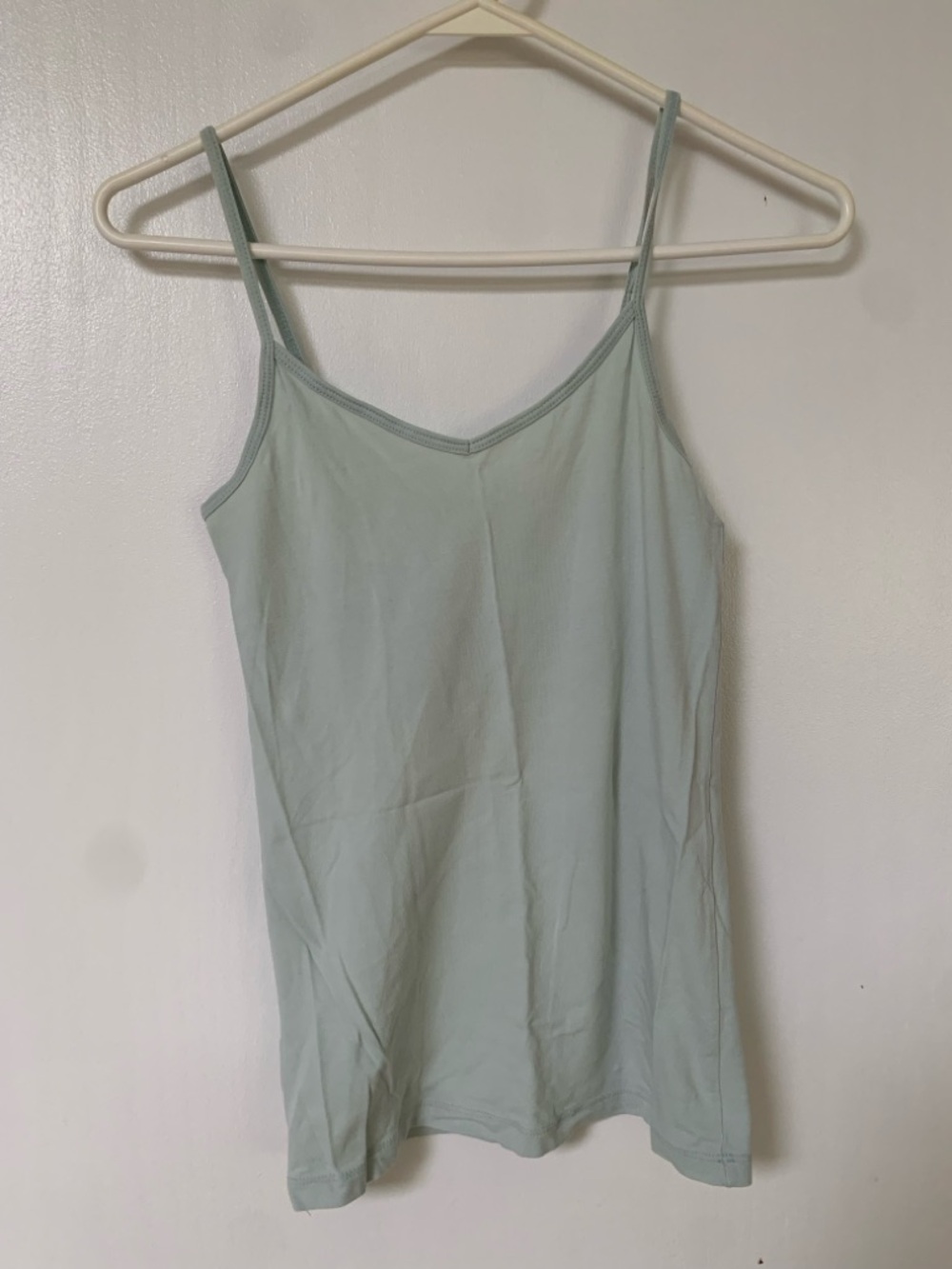Light Sage Strappy Camisole Tank Top - Women